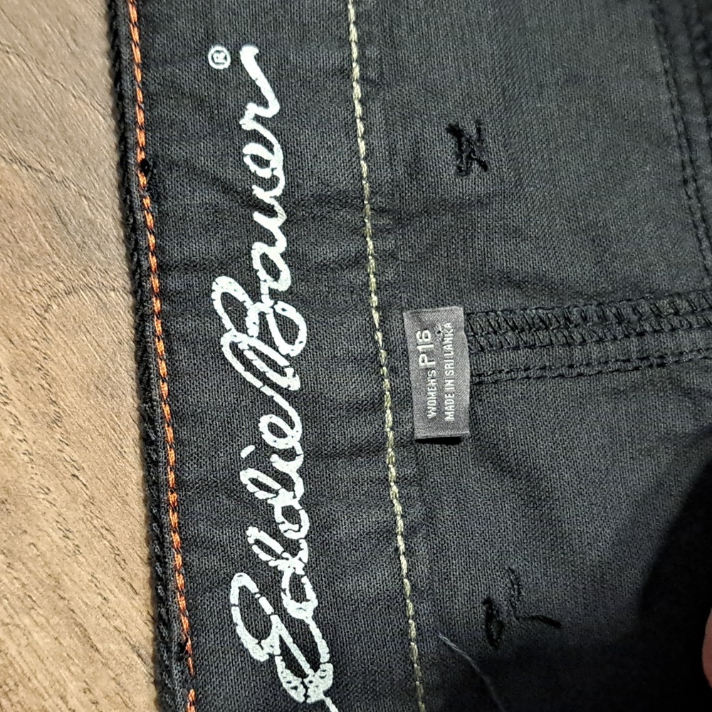 Eddie Bauer Curvy Bootcut corduroy women's pants size P16 - Picture 5 of 10